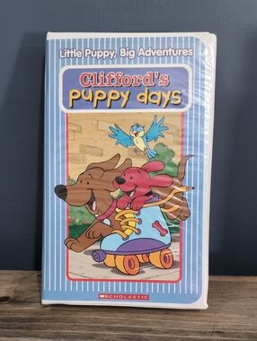 Scholastic Clifford's Puppy Days VHS *BINL